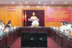 Phó Chủ tịch Thường trực Quốc hội Đỗ Văn Chiến làm việc tại Lạng Sơn