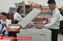 Không khí những ngày 'nước rút' ở TAND Khu vực 7 - Tây Ninh