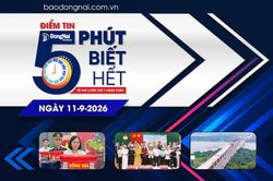 Điểm tin ‘5 phút biết hết’ sáng 11-9: Vận chuyển, bàn giao hơn 4,6 ngàn mẫu phẩm hài cốt liệt sĩ để giám định ADN