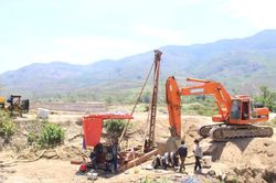 Dự án trọng điểm nối Quốc lộ 1 đến Cảng Đề Gi: Có mặt bằng đến đâu, thi công đến đó