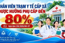Nh&acirc;n vi&ecirc;n trạm y tế cấp x&atilde; được hưởng phụ cấp ưu đ&atilde;i nghề đến 80%