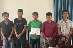 Bắt giữ 5 thuyền viên tổ chức sử dụng trái phép ma túy