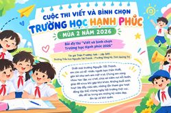 Mái trường hạnh phúc mang tên Nguyễn Tất Thành - Nơi ươm mầm ước mơ của em