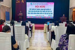 80 cán bộ nữ tập huấn nâng cao năng lực thực hiện quyền bình đẳng giới