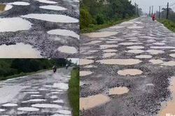 Xã Quảng Oai: Đường đê hư hỏng, xuống cấp gây nguy hiểm cho người dân