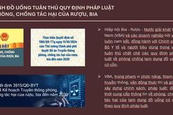 Ngành đồ uống truyền thông vì sức khỏe cộng đồng