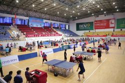 Gần 400 tay vợt hội tụ tại giải b&oacute;ng b&agrave;n Thanh H&oacute;a mở rộng