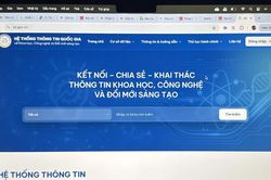 Hình thành nguồn dữ liệu dùng chung về khoa học, công nghệ và đổi mới sáng tạo