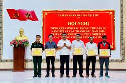 Xã Đại Lộc chủ động ứng phó thiên tai trước mùa mưa bão