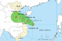 Áp thấp nhiệt đới hình thành, hướng về miền Trung