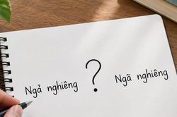 Ngả nghiêng hay ngã nghiêng: Từ nào viết đúng chính tả?