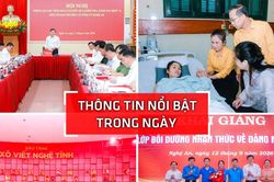 Nghệ An: Thông tin nổi bật ngày 12/9