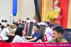Thu về 250 đơn vị máu từ ngày hội 'Giọt hồng yêu thương'