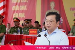 Tổ chức thành công thực tập phương án chữa cháy, cứu nạn, cứu hộ cấp tỉnh