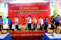 Quảng Trị: Khởi công xây dựng Khu tưởng niệm liệt sĩ Nguyễn Văn Thạc và đồng đội