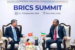 Thủ tướng Lê Minh Hưng gặp Thủ tướng Ethiopia