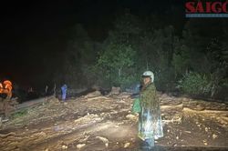 Lâm Đồng: Đèo D'Ran thông tuyến trở lại sau 1 đêm bị sạt lở