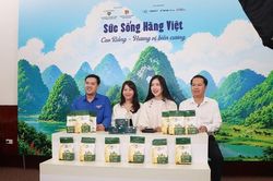 120kg gạo nếp Cao Bằng được chốt sau 30 phút livestream 'Sức sống hàng Việt'