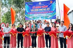 Vân Khánh đưa vào sử dụng 3 công trình trị giá 2,3 tỷ đồng