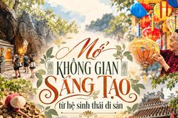 Mở không gian sáng tạo từ hệ sinh thái di sản