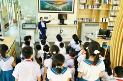 Phường Bàn Thạch tổ chức hội thi mỹ thuật thiếu nhi hưởng ứng Ngày chuyển đổi số quốc gia