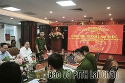 Đoàn công tác liên ngành tỉnh Lai Châu làm việc với các đơn vị nghiệp vụ Bộ Công an tháo gỡ điểm nghẽn trong chuyển đổi số