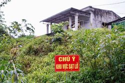 Nguy cơ sạt lở tại phường Đông Gia Nghĩa