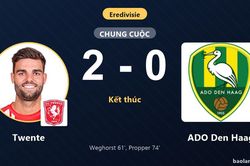Hạ ADO Den Haag, Twente chen chân top 5 và đẩy đối thủ chìm sâu đáy bảng