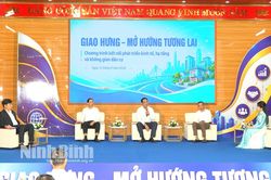 Xã Giao Hưng tổ chức Chương trình kết nối phát triển kinh tế, hạ tầng và không gian dân cư