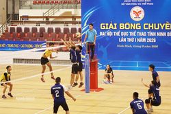Sôi nổi Giải bóng chuyền Đại hội Thể dục thể thao tỉnh lần thứ I, năm 2026