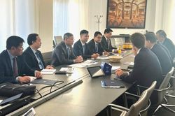 Bộ trưởng Ngô Văn Tuấn làm việc với lãnh đạo Tập đoàn Rothschild & Co