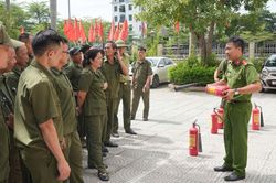 Hà Nội: Tập huấn PCCC, CNCH cho hơn 300 lực lượng ANTT ở cơ sở xã Dương Hòa và Sơn Đồng