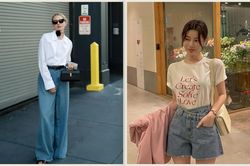 Chỉ cần một chiếc áo thun, học ngay 5 cách phối đồ từ dàn sao nữ đình đám