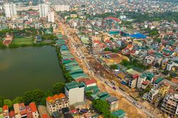 Công trường mở rộng đường phía Nam Hà Nội tăng tốc sau khi 'gỡ' mặt bằng