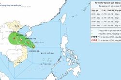 Biển Đông có áp thấp nhiệt đới