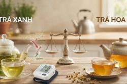 Trà xanh hay trà hoa cúc - Loại nào tốt hơn cho huyết áp?