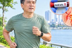 Nam giới sau 50 tuổi có acid uric cao chạy bộ cường độ nào là phù hợp?
