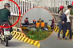Thiếu tá quân đội mất tích khi nhảy xuống sông cứu người, xót xa tiếng khóc người thân