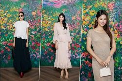 Hà Kiều Anh, Tăng Thanh Hà cùng dàn sao Việt ngỡ ngàng với tranh của Đỗ Mạnh Cường