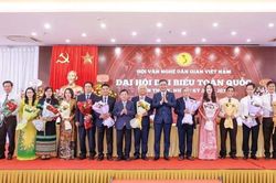 GS.TS Lê Hồng Lý tái đắc cử Chủ tịch Hội Văn nghệ dân gian Việt Nam
