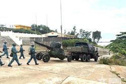Rèn quân trên thao trường dã ngoại