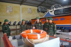 Bộ CHQS tỉnh Hà Tĩnh sẵn sàng lực lượng ứng phó với áp thấp nhiệt đới