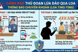 Cảnh giác thủ đoạn lừa đảo chiếm đoạt tài sản qua 'loa chuyển khoản'