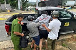 Công an xã Phước Năng kịp thời hỗ trợ người bị nạn, đưa trẻ về với gia đình