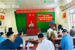 Đổi mới, sáng tạo trong tổ chức sinh hoạt chi bộ tại xã Thượng Ninh