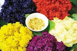 Dẻo thơm xôi ngũ sắc