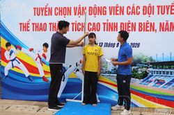 Điện Biên tuyển chọn vận động viên Karate và Teakwondo