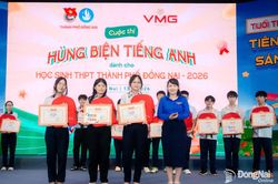 Trường THPT Xuân Lộc đoạt giải nhất Cuộc thi hùng biện tiếng Anh