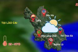 Dự báo thời tiết ngày 13/9