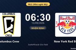 Nhận định Columbus Crew vs New York Red Bulls: Cả hai cùng khát thắng
